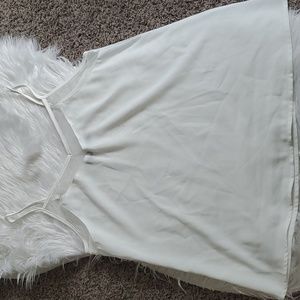 NWOT! White tank top blouse!